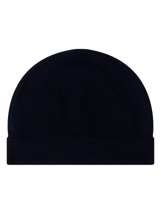 Zdjęcie produktu AUTHENTIC CASHMERE Kaszmirowa czapka "Manti" w kolorze czarnym rozmiar: onesize