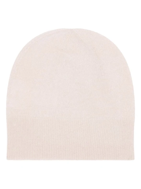 Zdjęcie produktu AUTHENTIC CASHMERE Kaszmirowa czapka "Manti" w kolorze kremowym rozmiar: onesize