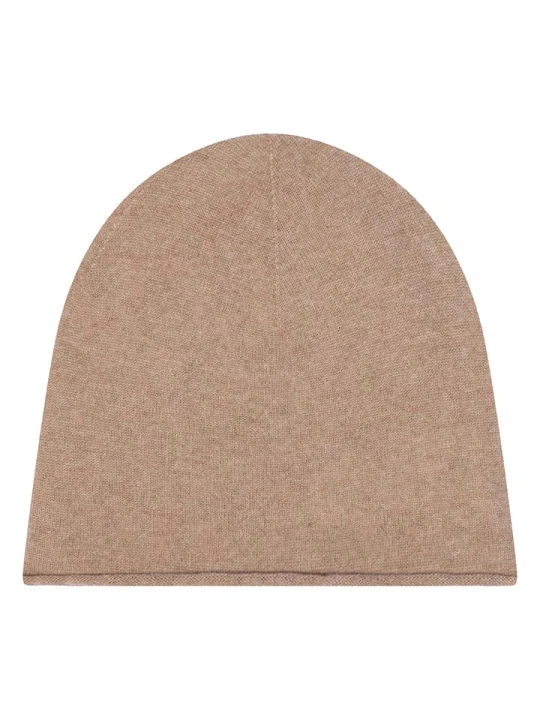 Zdjęcie produktu AUTHENTIC CASHMERE Kaszmirowa czapka "Pinier" w kolorze beżowym rozmiar: onesize