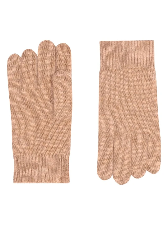 Zdjęcie produktu AUTHENTIC CASHMERE Kaszmirowe rękawiczki "Roc" w kolorze beżowym rozmiar: onesize