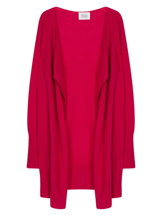 Zdjęcie produktu AUTHENTIC CASHMERE Kaszmirowy kardigan "Chesery" w kolorze czerwonym rozmiar: L