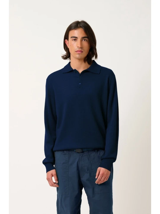 Zdjęcie produktu AUTHENTIC CASHMERE Kaszmirowy sweter "Charvet" w kolorze granatowym rozmiar: L