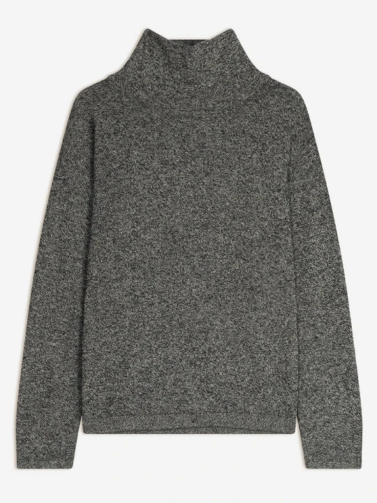 Zdjęcie produktu AUTHENTIC CASHMERE Kaszmirowy sweter "Cheviot" w kolorze czarnym rozmiar: XL