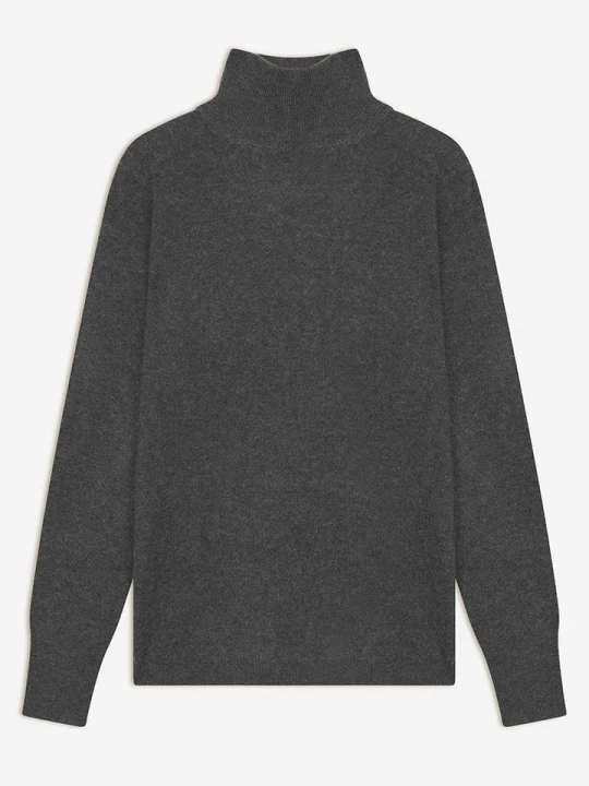 Zdjęcie produktu AUTHENTIC CASHMERE Kaszmirowy sweter "Eileen" w kolorze antracytowym rozmiar: M