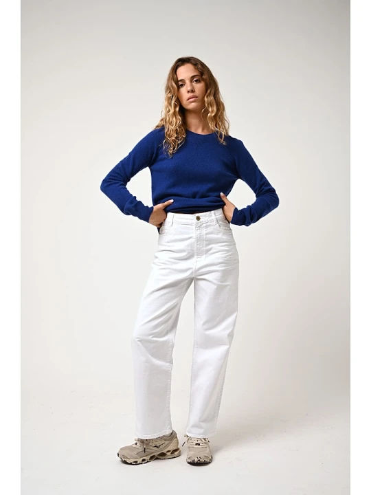 Zdjęcie produktu AUTHENTIC CASHMERE Kaszmirowy sweter "Etret" w kolorze granatowym rozmiar: L