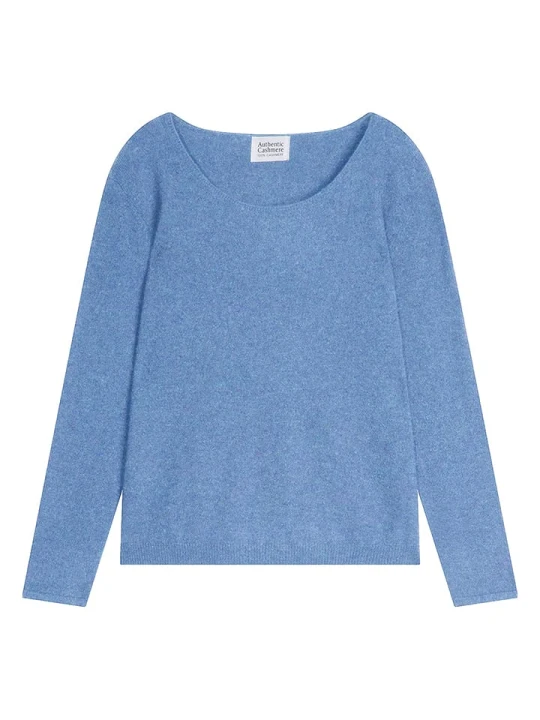 Zdjęcie produktu AUTHENTIC CASHMERE Kaszmirowy sweter "Lanfon" w kolorze niebieskim rozmiar: L