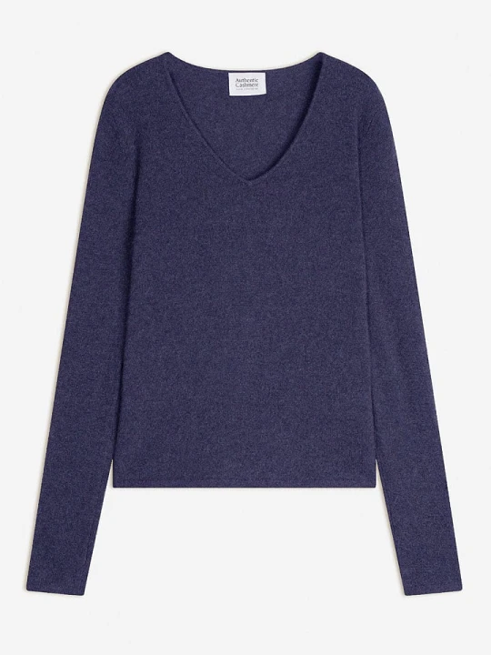 Zdjęcie produktu AUTHENTIC CASHMERE Kaszmirowy sweter w kolorze granatowym rozmiar: XL