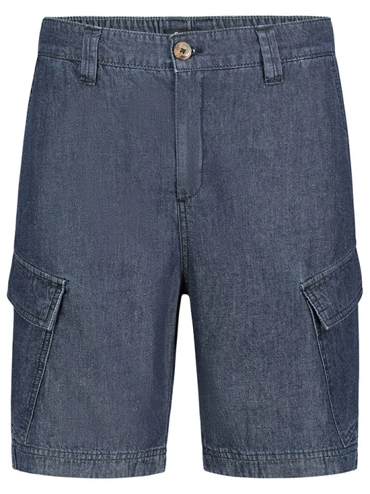 Zdjęcie produktu Authentic Style Bojówki dżinsowe w kolorze granatowym rozmiar: W29