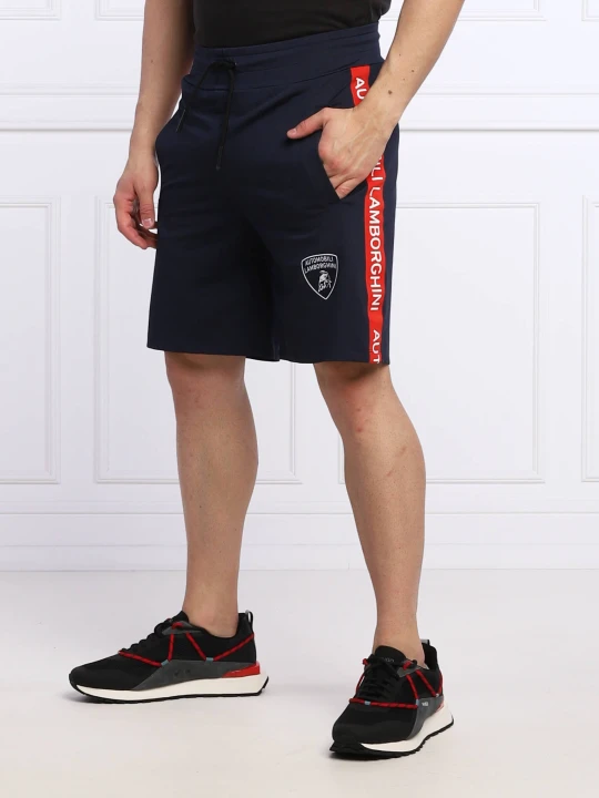 Zdjęcie produktu Automobili Lamborghini Szorty | Relaxed fit granatowy