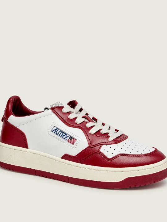Zdjęcie produktu Autry Skórzane sneakersy Medalist czerwony