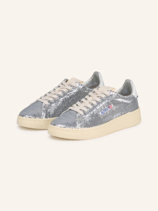 Zdjęcie produktu Autry Sneakersy Dallas Z Cekinami silber SREBRNY
