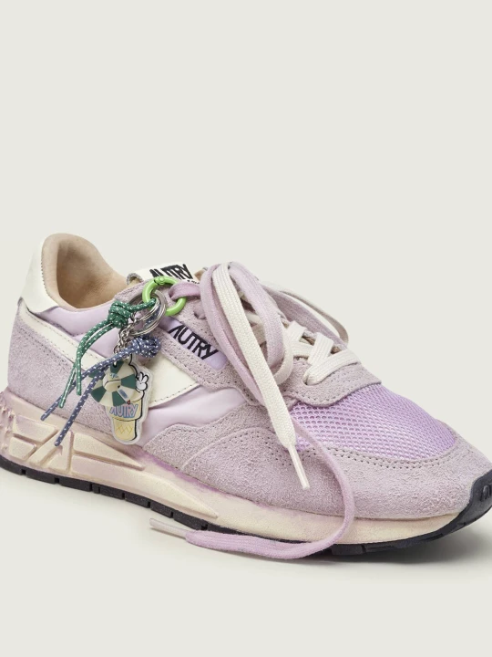 Zdjęcie produktu Autry Sneakersy Reelwind | zamsz lawendowy
