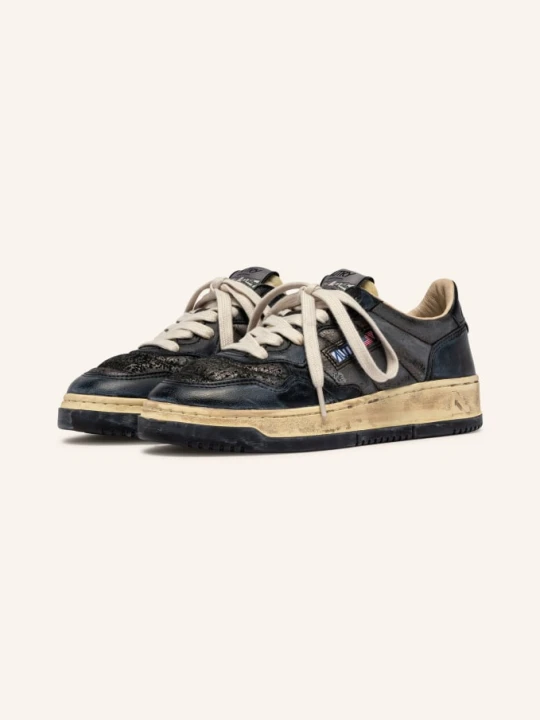 Zdjęcie produktu Autry Sneakersy Super Vintage Low schwarz GRANATOWY
