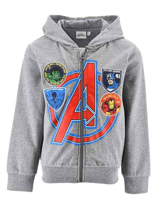 Zdjęcie produktu Avengers Bluza "Avengers" w kolorze szarym ze wzorem rozmiar: 104