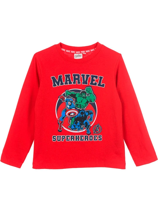 Zdjęcie produktu Avengers Koszulka "Avengers Classic" w kolorze czerwonym rozmiar: 104