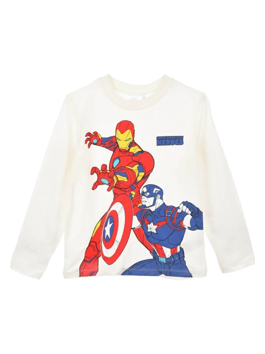 Zdjęcie produktu Avengers Koszulka "Avengers" w kolorze białym rozmiar: 104