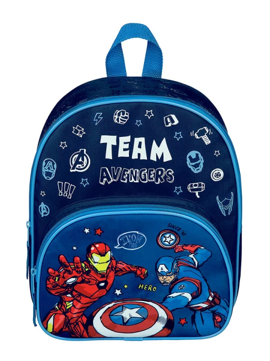 Zdjęcie produktu Avengers Plecak "Avengers Rucksack" w kolorze niebieskim - 25, 5 x 30, 5 x 10 cm rozmiar: onesize