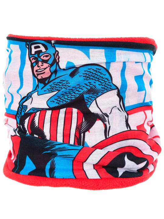 Zdjęcie produktu Avengers Szal-koło "Avengers Classic" w kolorze niebiesko-czerwonym - 58 x 26 cm rozmiar: onesize