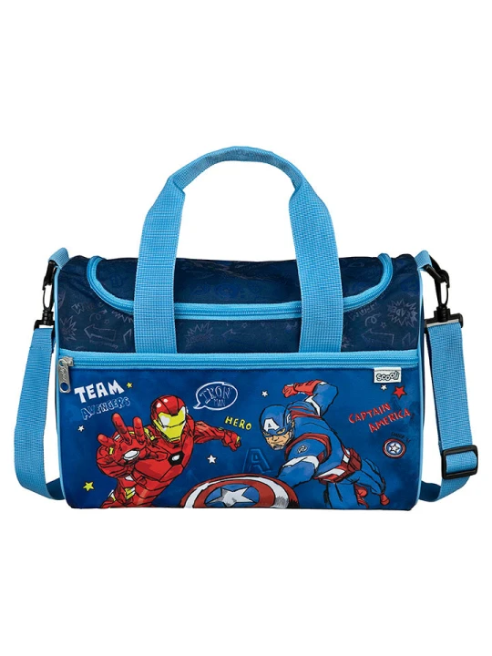 Zdjęcie produktu Avengers Torba sportowa "Avengers" w kolorze niebieskim - 35 x 23 x 16 cm rozmiar: onesize