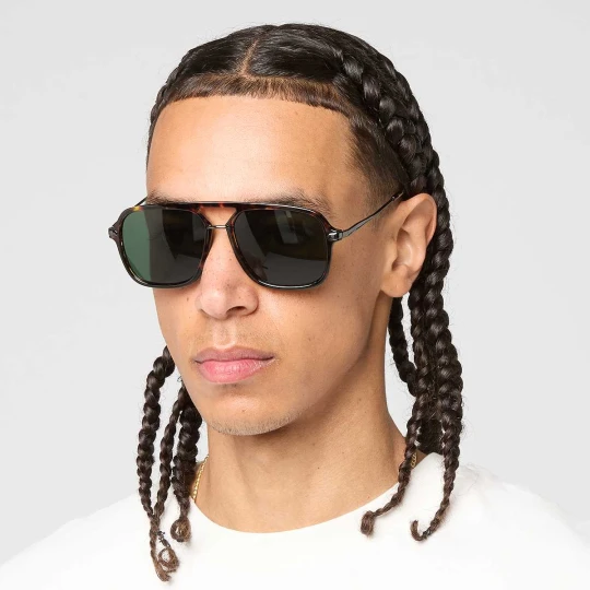 Zdjęcie produktu Aviator Sunglasses SNIPES zielony