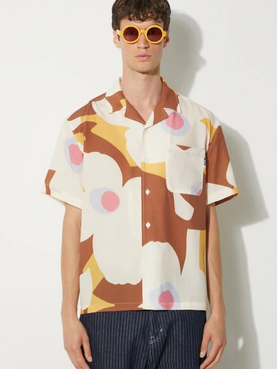 Zdjęcie produktu Awake NY koszula Floral Camp brązowy