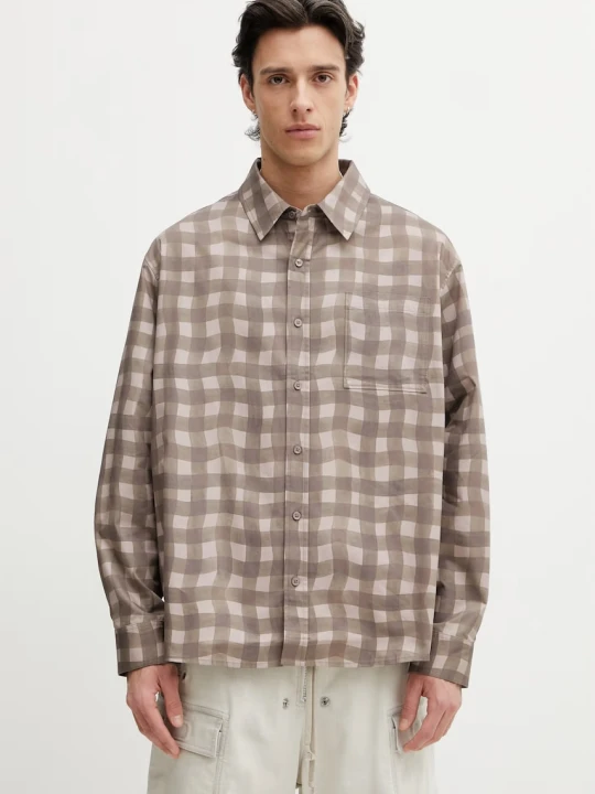 Zdjęcie produktu Axel Arigato Distort Gingham Shirt koszula bawełniana męska