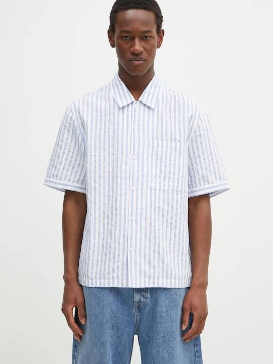 Zdjęcie produktu Axel Arigato koszula bawełniana Lido Striped Shirt