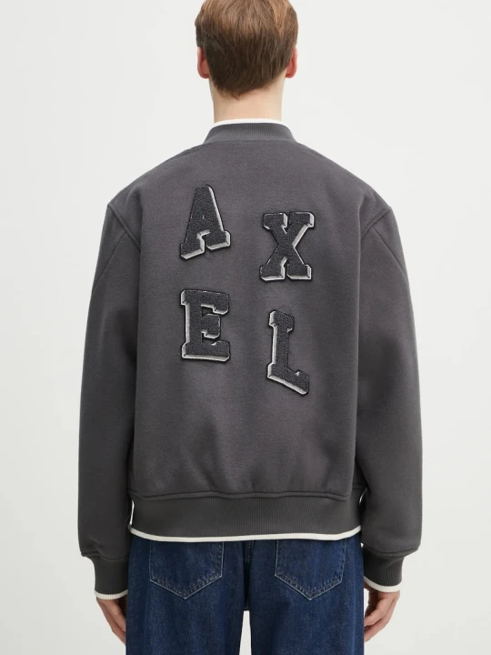 Zdjęcie produktu Axel Arigato kurtka bomber wełniana Typo Varsity Jacket