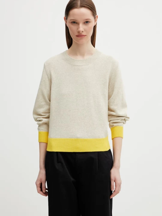 Zdjęcie produktu Axel Arigato Rina Gathered Sweater sweter z dodatkiem wełny damski