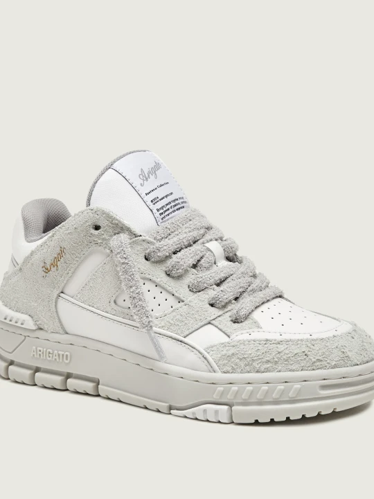 Zdjęcie produktu Axel Arigato Skórzane sneakersy Area Lo Fluffy | zamsz biały