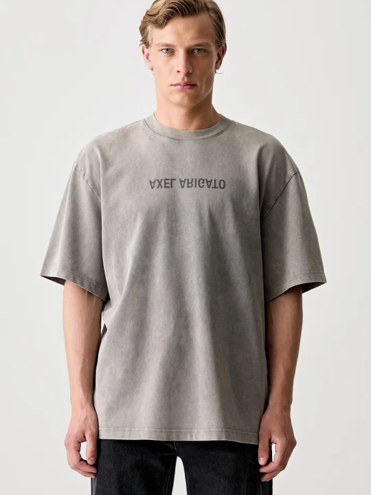 Zdjęcie produktu Axel Arigato Washed T-Shirt T-shirt oversize bawełniany męski
