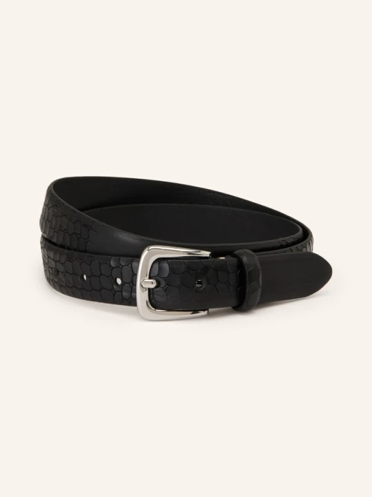 Zdjęcie produktu B.Belt Skórzany Pasek Charlisa schwarz
