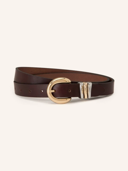 Zdjęcie produktu B.Belt Skórzany Pasek Valeria braun brązowy