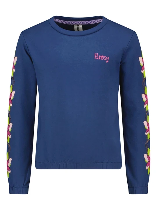 Zdjęcie produktu B.Nosy Bluza w kolorze granatowym ze wzorem rozmiar: 110