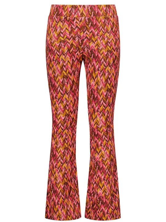 Zdjęcie produktu B.Nosy Legginsy "Pepper" w kolorze czerwono-pomarańczowym rozmiar: 158 / 164