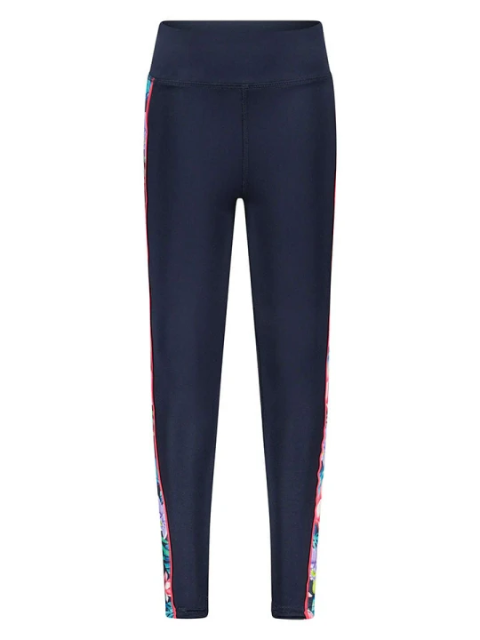 Zdjęcie produktu B.Nosy Legginsy w kolorze granatowym ze wzorem rozmiar: 134/140