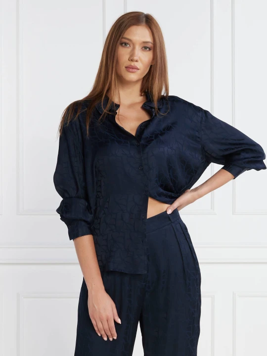 Zdjęcie produktu Ba&sh Koszula | Relaxed fit granatowy
