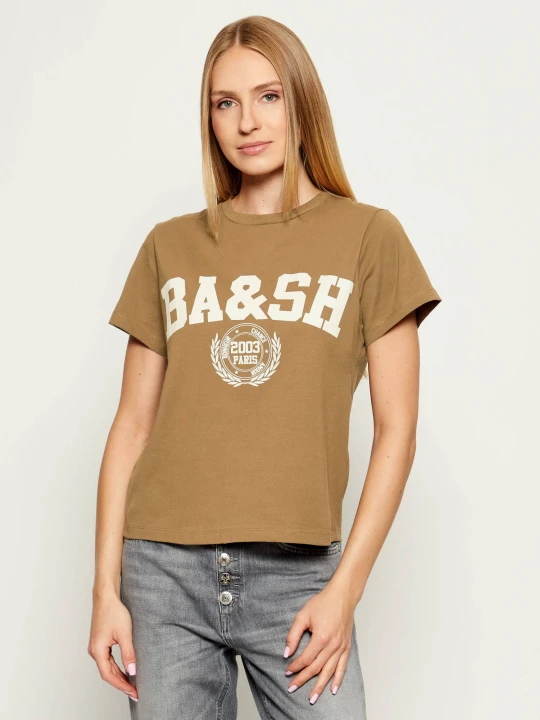 Zdjęcie produktu Ba&sh T-shirt IONI | Regular Fit beżowy
