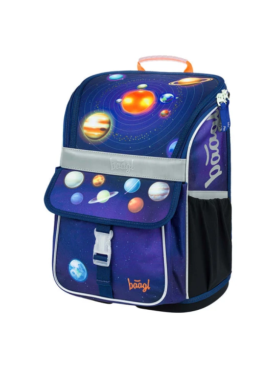 Zdjęcie produktu BAAGL Tornister "Zippy Planets" w kolorze niebieskim rozmiar: onesize