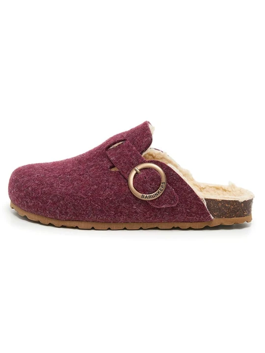 Zdjęcie produktu BABUNKERS Family Chodaki w kolorze fioletowym rozmiar: 38