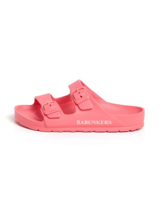 Zdjęcie produktu BABUNKERS Family Klapki w kolorze łososiowym rozmiar: 33