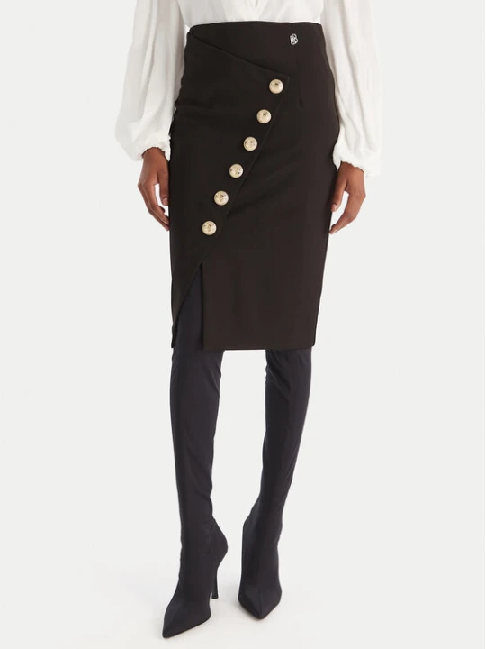 Zdjęcie produktu Babylon Spódnica ołówkowa S00609 Czarny Regular Fit