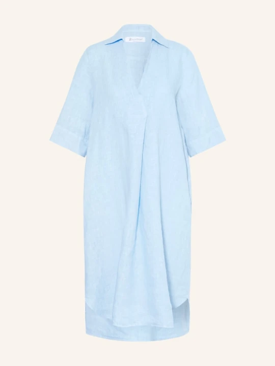 Zdjęcie produktu Backstage Lniana Sukienka Albano Z Rękawami 3 / 4 blau JASNONIEBIESKI