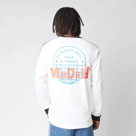 Zdjęcie produktu Bad Bunny Madrid Longsleeve adidas Originals biały