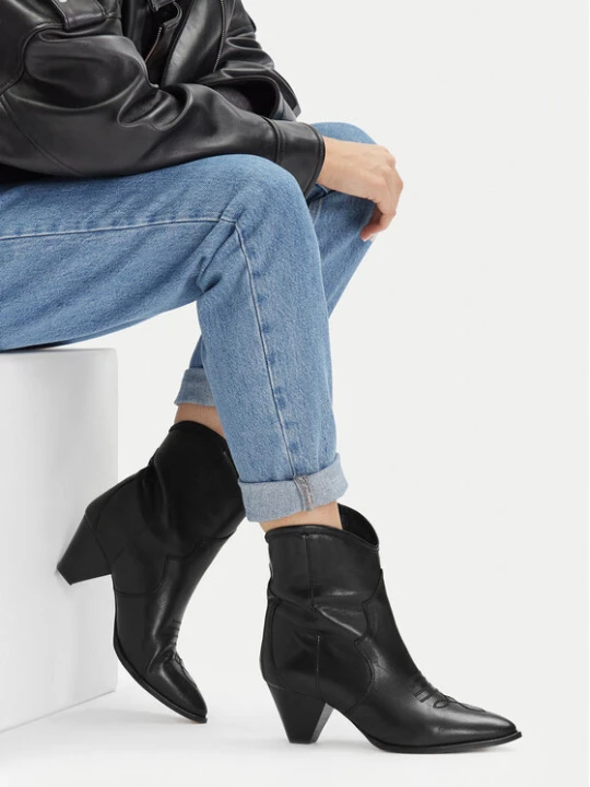 Zdjęcie produktu Badura Kowbojki EO-APRIL-25FW217 Czarny