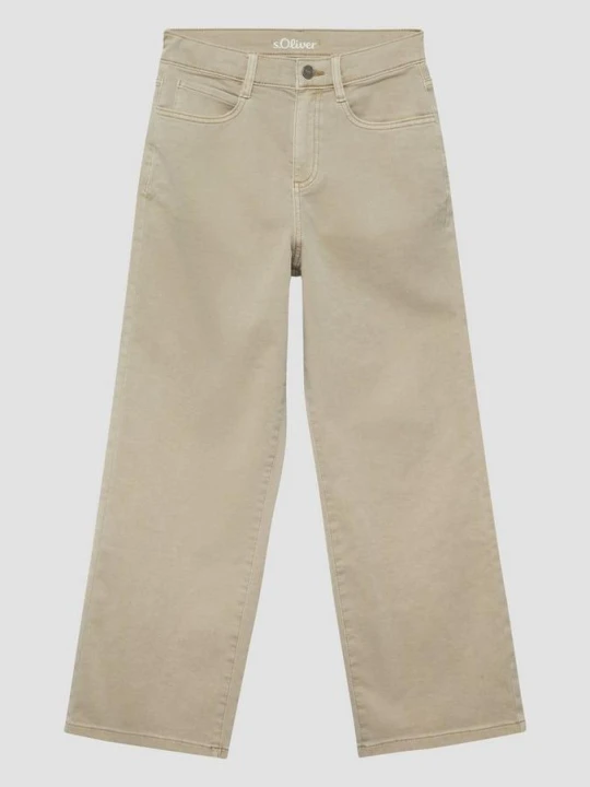Zdjęcie produktu Baggy / Relaxed Fit / Mid Rise / Wide Leg s.Oliver beżowy