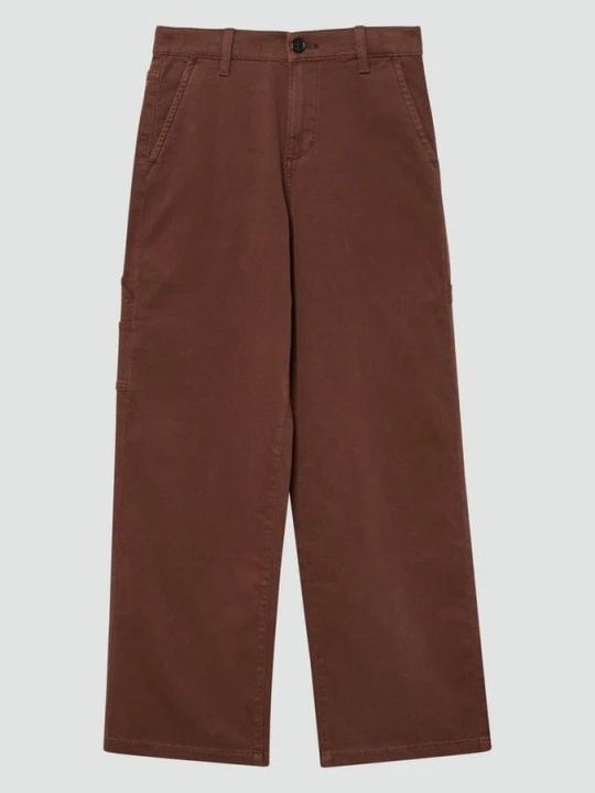 Zdjęcie produktu Baggy / Relaxed Fit / Mid Rise / Wide Leg / Worker Style s.Oliver brązowy