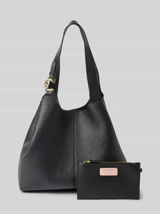 Zdjęcie produktu Bags typu Tote z Detal z logo Coccinelle Czarny