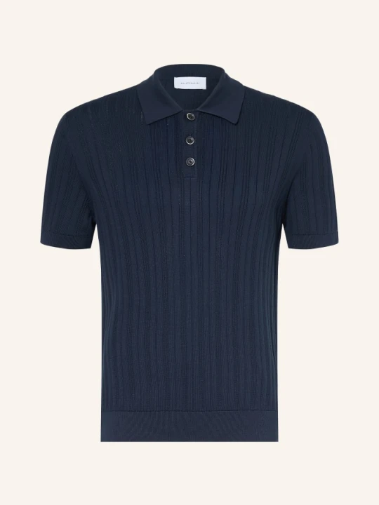 Zdjęcie produktu Baldessarini Dzianinowa Koszulka Polo blau GRANATOWY