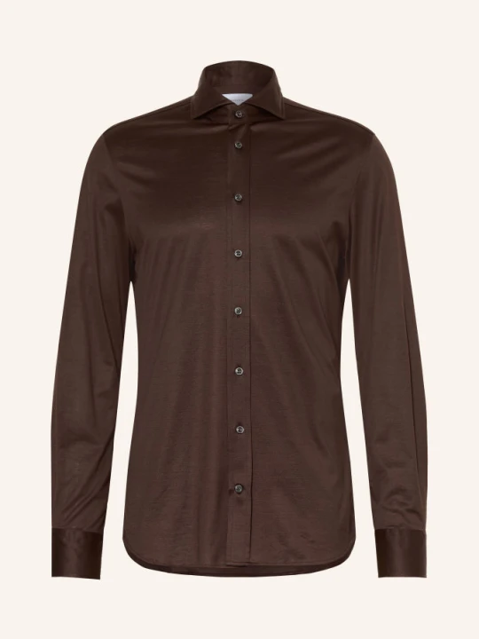 Zdjęcie produktu Baldessarini Koszula Z Dżerseju Hugh Slim Fit braun CIEMNOBRĄZOWY